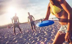 frisbee de praia